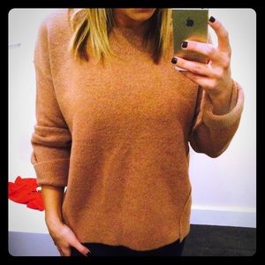 Madewell Blush/mauve wool sweater